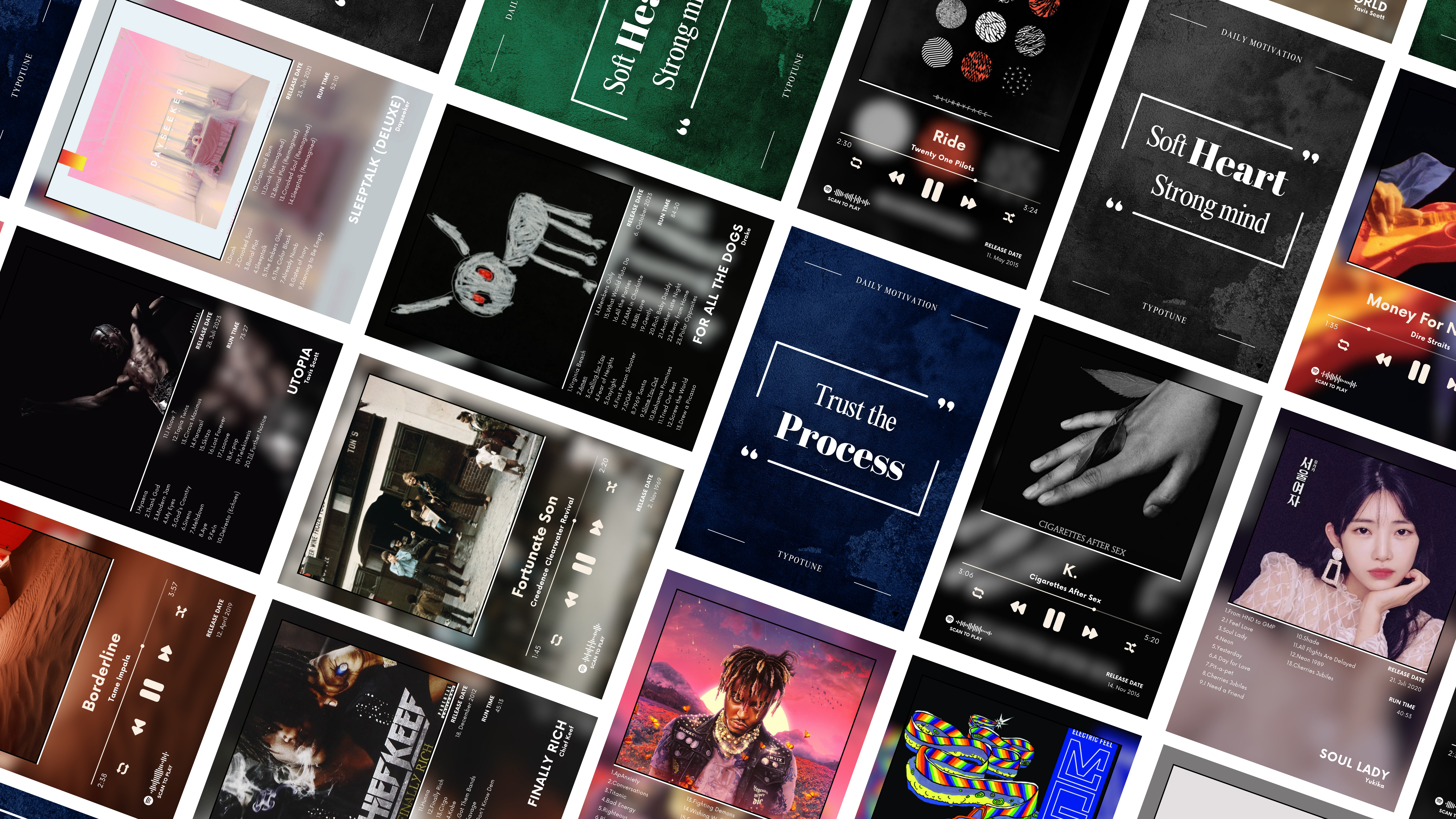 Typotune – Personalisierte Musik-Poster