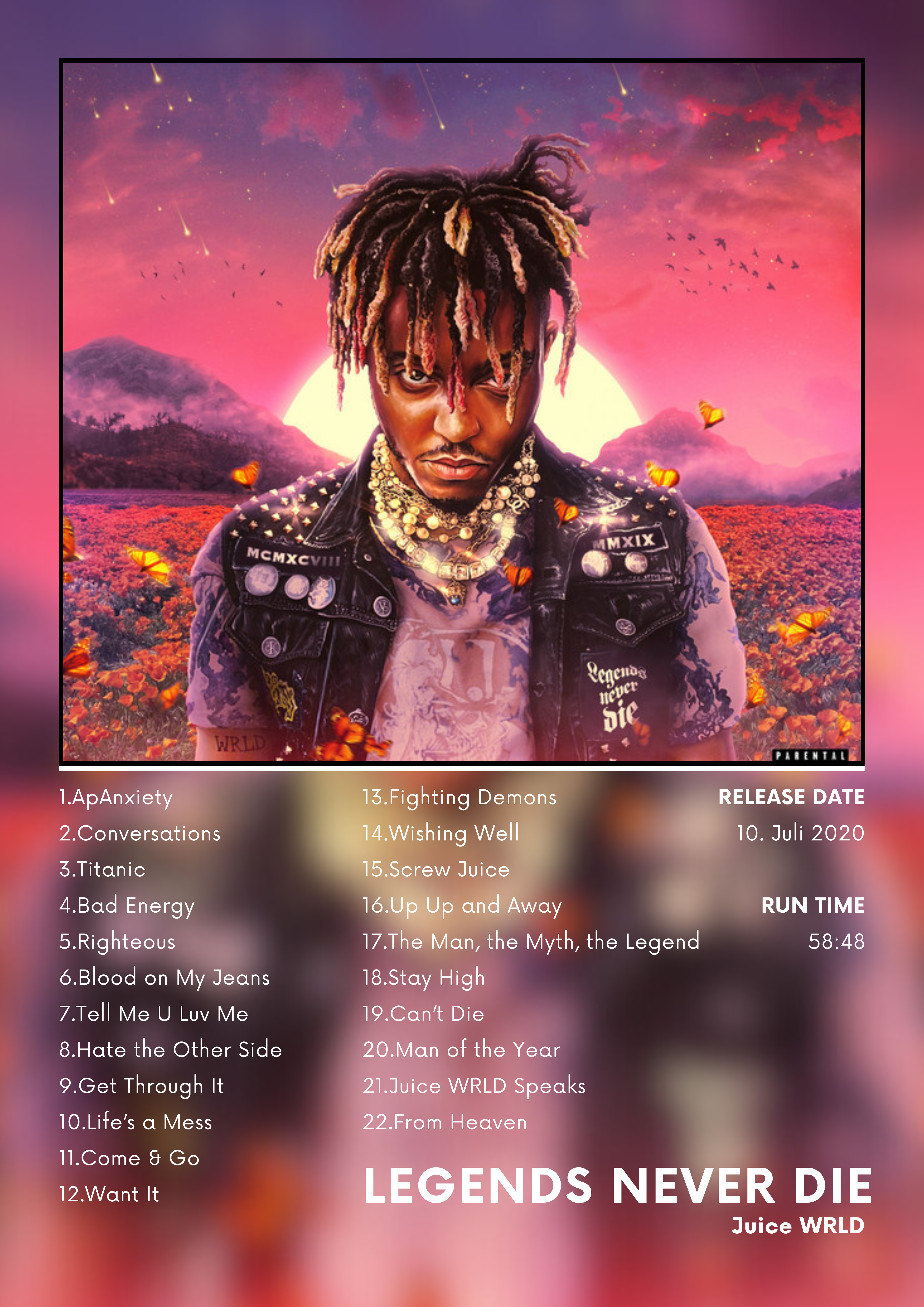 Custom Album Poster