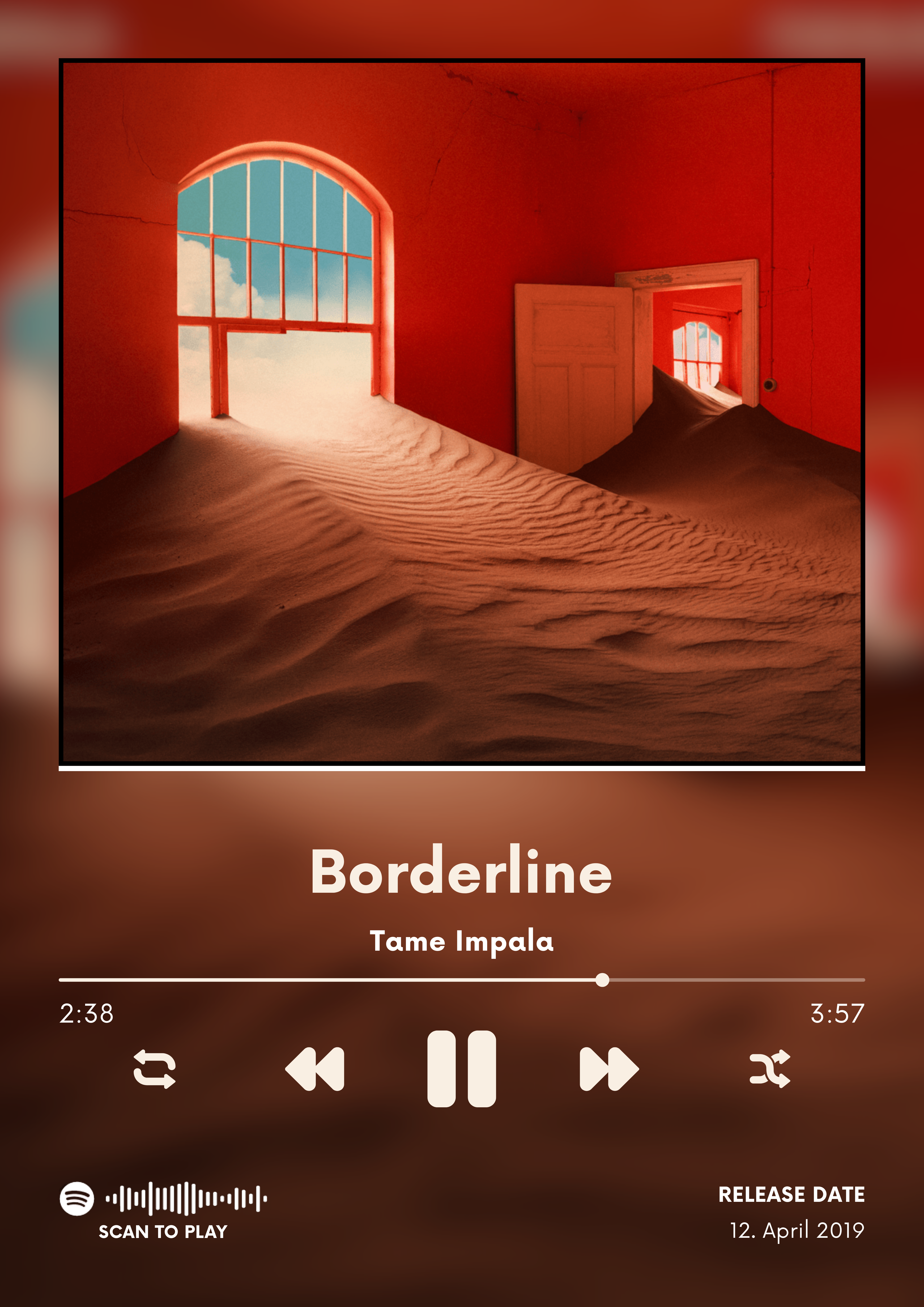 Custom Song Poster